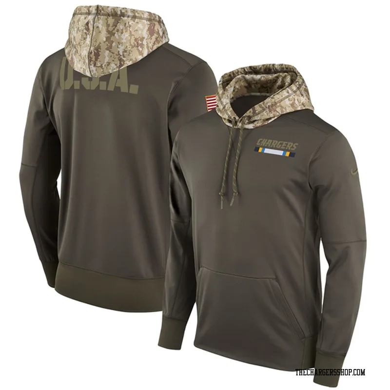 chargers salute to service sweatshirt