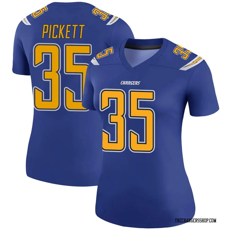chargers rush color jersey