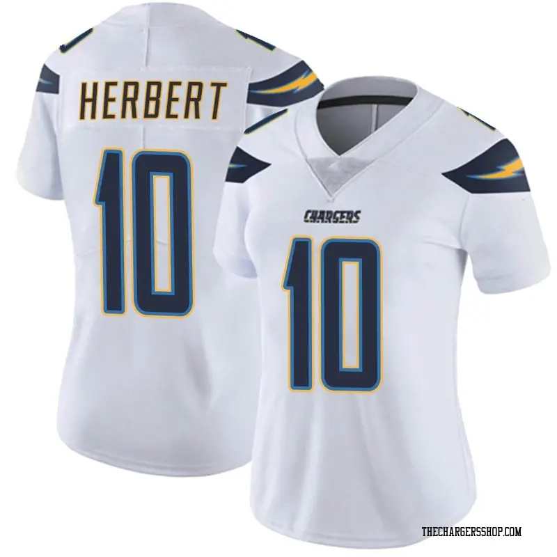 white justin herbert jersey