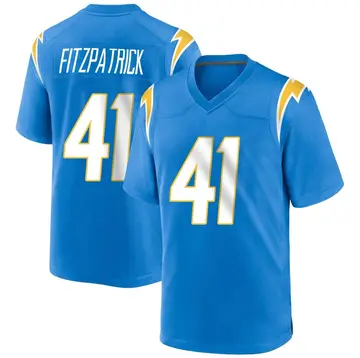 Youth Los Angeles Chargers Dez Fitzpatrick Blue Game Powder Alternate Jersey By Nike