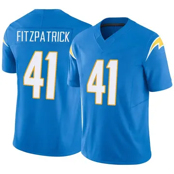 Youth Los Angeles Chargers Dez Fitzpatrick Blue Limited Powder Vapor F.U.S.E. Jersey By Nike
