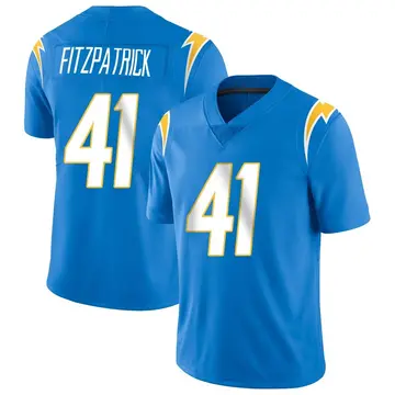 Youth Los Angeles Chargers Dez Fitzpatrick Blue Limited Powder Vapor Untouchable Alternate Jersey By Nike
