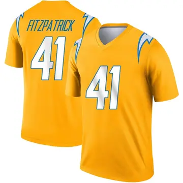 Youth Los Angeles Chargers Dez Fitzpatrick Gold Legend Inverted Jersey By Nike