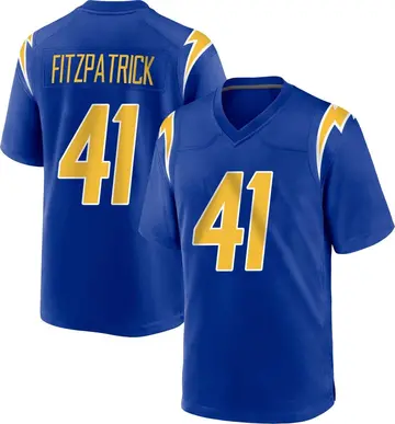 Youth Los Angeles Chargers Dez Fitzpatrick Royal Game 2nd Alternate Jersey By Nike