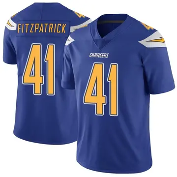 Youth Los Angeles Chargers Dez Fitzpatrick Royal Limited Color Rush Vapor Untouchable Jersey By Nike