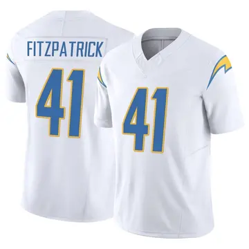 Youth Los Angeles Chargers Dez Fitzpatrick White Limited Vapor F.U.S.E. Jersey By Nike